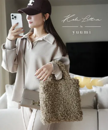 [ Yuumiさんコラボ ]ファーバッグ [B1625]