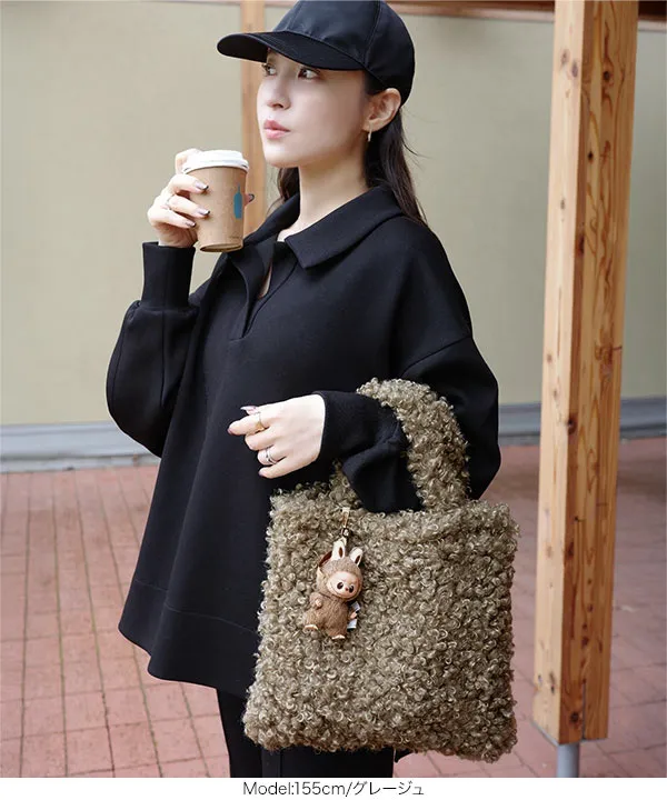 Yuumiさんコラボ ]ファーバッグ [B1625] - レディースファッション通販