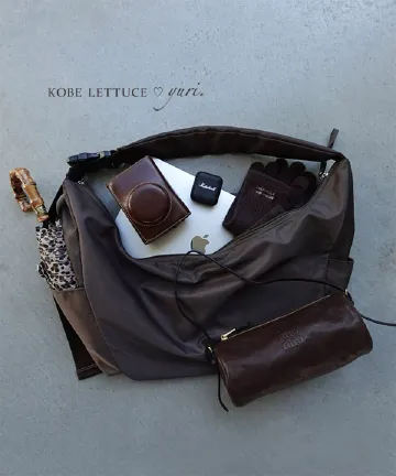 [ yuri.さんコラボ ]ナイロンショルダーバッグ [B1626]