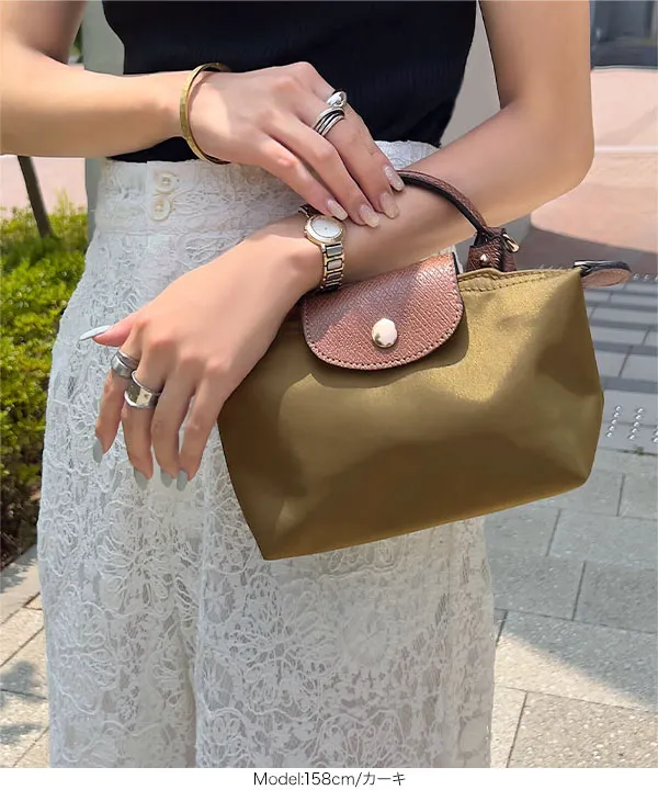 バイカラーミニショルダーバッグ [B1635] - レディースファッション