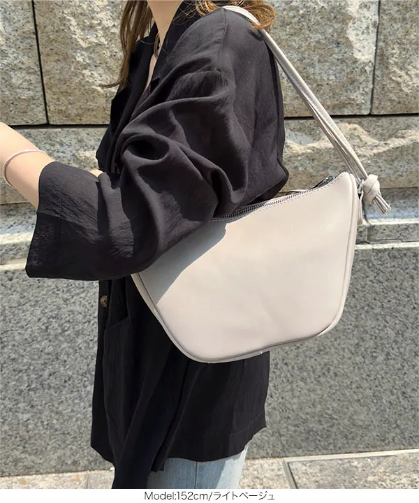 ダブルハンドルショルダーバッグ [B1642] - レディースファッション