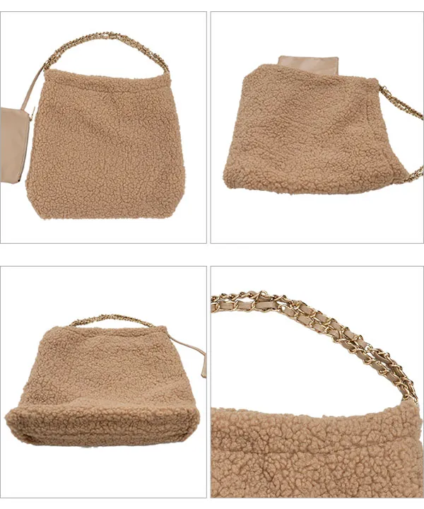 ボアチェーンバッグ [B1651] - レディースファッション通販 神戸レタス