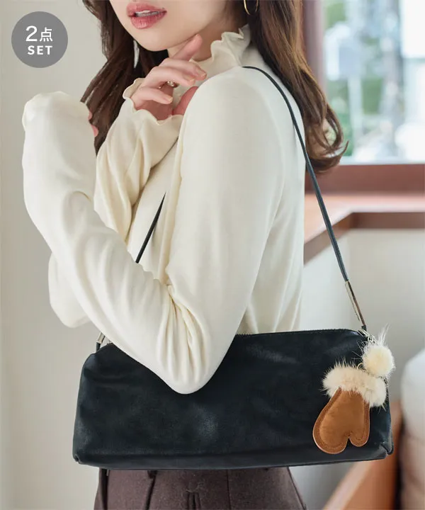 チャーム付きバッグ [B1656] - レディースファッション通販 神戸レタス