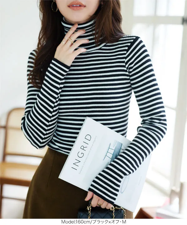 JCODEタートルネックニット 30%OFF【NO ID.(ノーアイディー)】ｱｼﾝﾒﾄﾘｰZIPﾆｯﾄﾀｰﾄﾙﾈｯｸCD