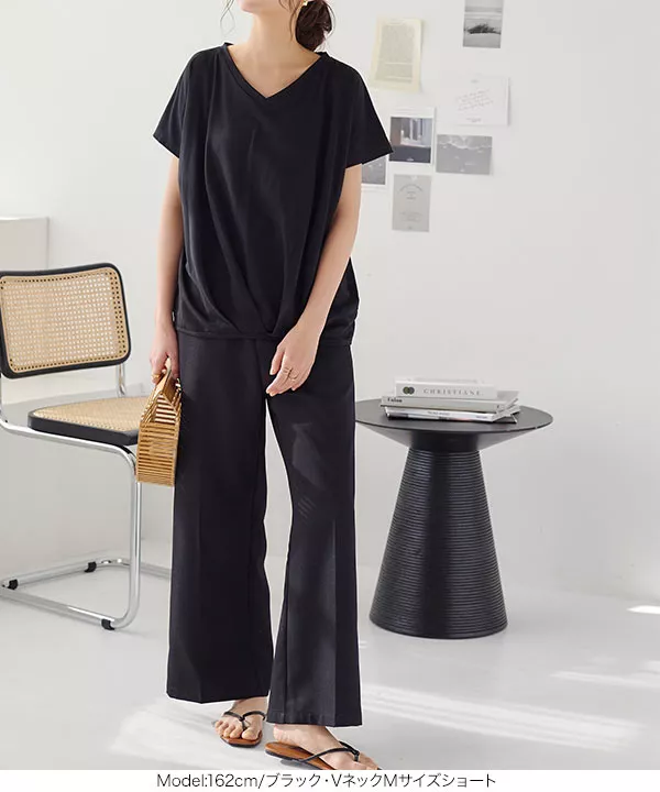 フレンチスリーブカットソートップス[C2748] | トップス全品送料無料