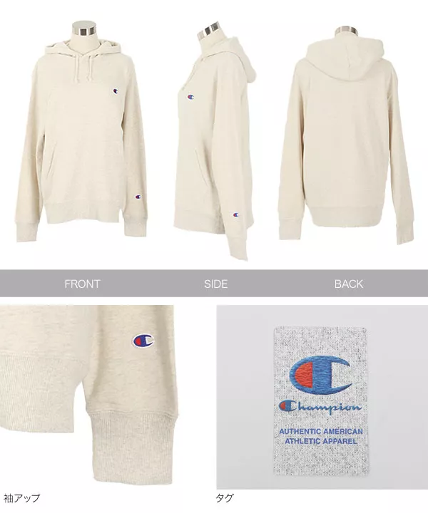 [ Champion ]プルオーバーフード付スウェット [C3729]   　