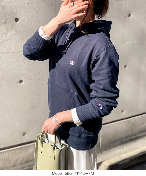Champion ]プルオーバーフード付スウェット [C3729