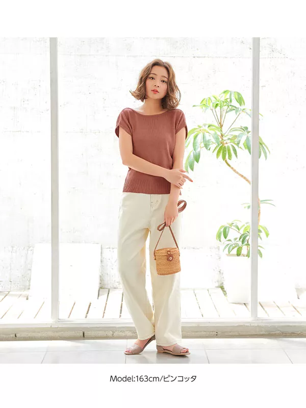 カシュクールバックシャンニット [C3853]  　 | トップス全品送料無料！9/11(金)18:00〜9/14(月)朝11:59まで