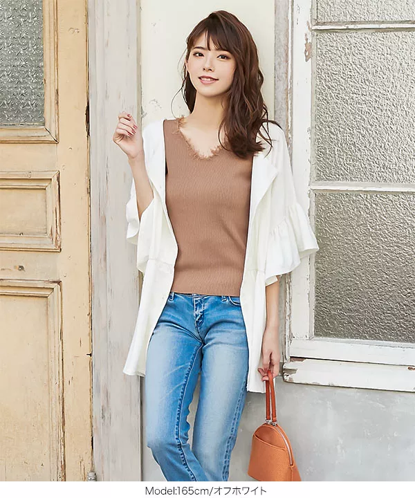 カップ付きギャザーロングスリーブトップス SUKALAカップ付き ギャザークロスロングスリーブトップス - メルカリ