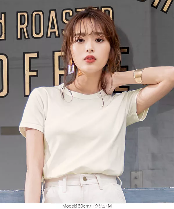 ひろろです♡ルネ☆カットソー ロゴ ロングスリーブ カットソー