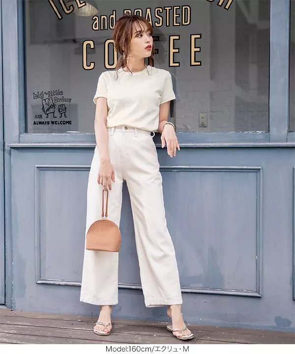 シルケットカットソーTシャツ [C3909]  　
