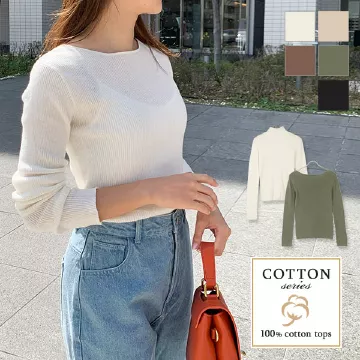 [ 綿シリーズ ] 選べるリブニット [C493E]   　