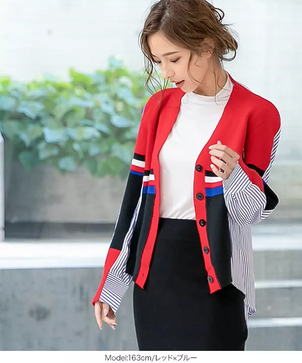 【美品✨7/4まで】ドッキングニットTOPS(WHT、Fサイズ) Fubail / チュールドッキングニットトップス