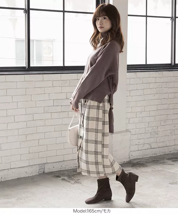 新品タグ付き♡バックリボンオフタートルニット TO BE CHIC（トゥー ビー シック） ニット セーター リボンオフ