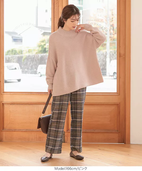 ガーター編みニットトップス [C4315] - レディースファッション通販