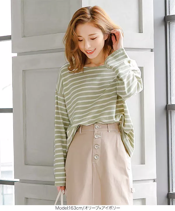 ゆるチュニックTシャツ [C4452]   　 | トップス全品送料無料！8/3(月)朝11:59まで