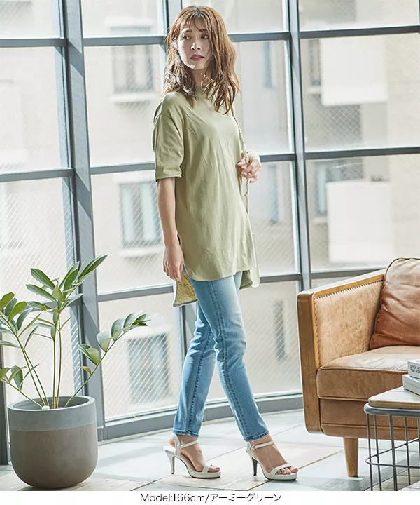 オーバーTシャツ [C4577]   　