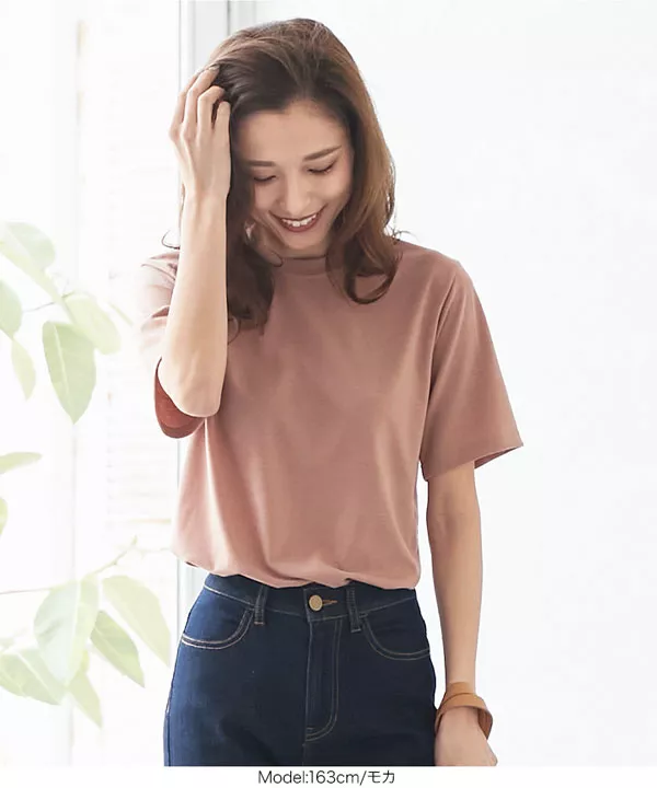 シンプル半袖Tシャツ [C4586]   　