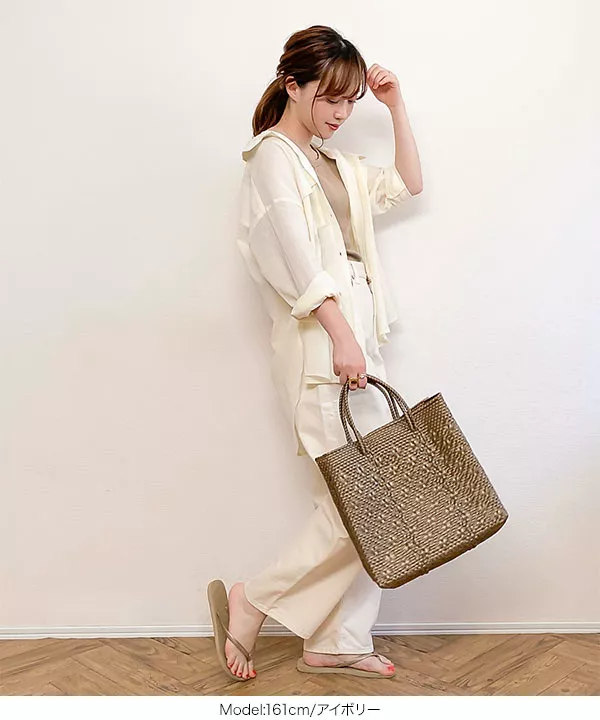 てらさんコラボ ]ベルト付きシャツチュニック [C4635] | SALE