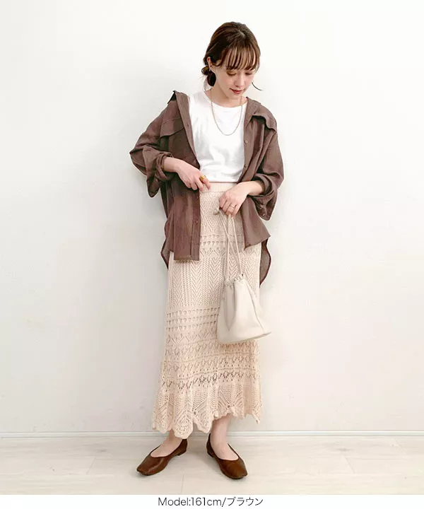 てらさんコラボ ]ベルト付きシャツチュニック [C4635] | SALE