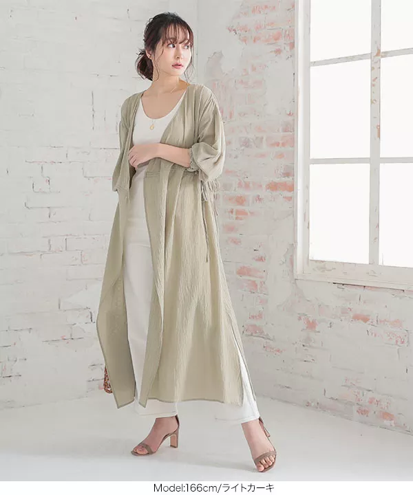 ガーゼカシュクールガウン [C4656] - レディースファッション通販 神戸