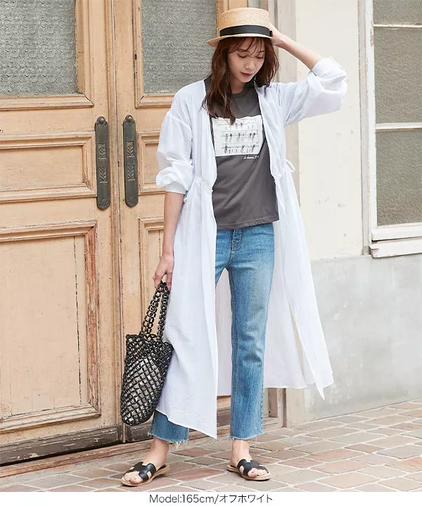 ガーゼカシュクールガウン [C4656] - レディースファッション通販 神戸