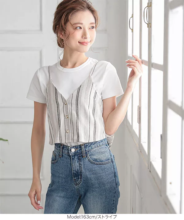 ベスト ジレ ビッグリボンビスチェ レディース LA BELLE ETUDE ベスト ジレ BIGリボンモチーフビスチェ
