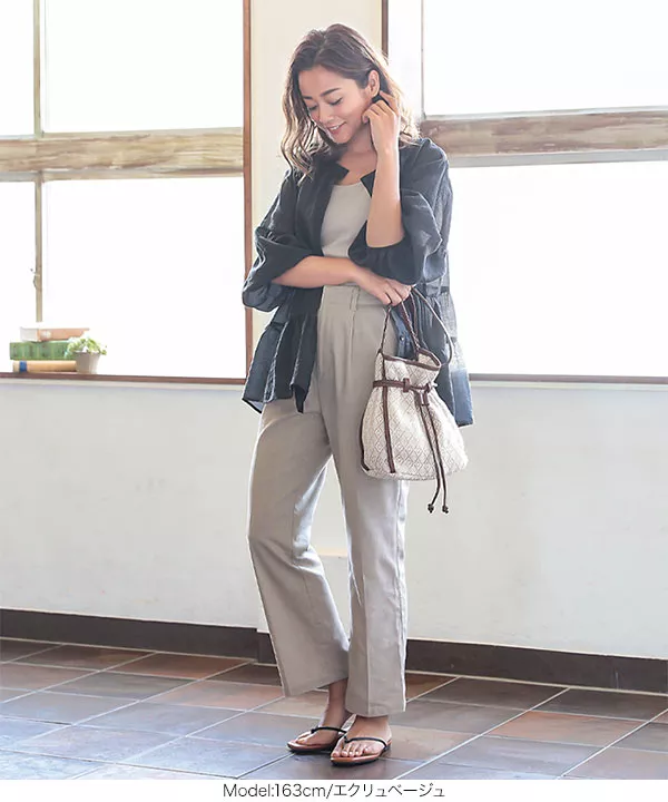 カップ付きバックオープンリブボディスーツ [C4785] - レディース