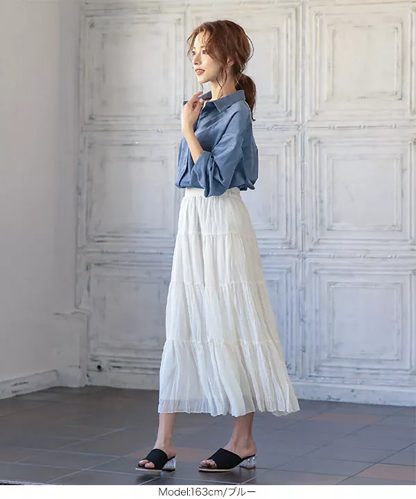 カットスエードシャツ [C4828]   　