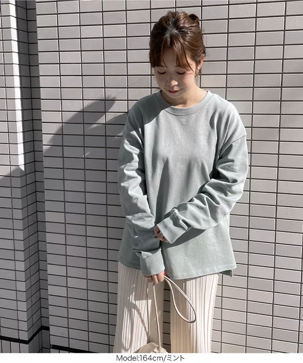 ユニセックスUSAコットンロングTシャツ [C4918]   　