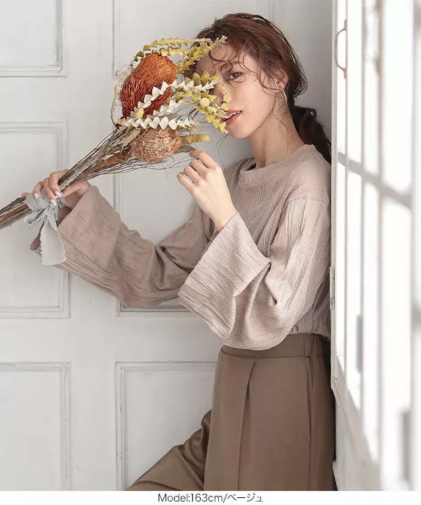トップス kana SLY | RIBBON SLEEVE 2WAY JQ トップス (Tシャツ・カットソー