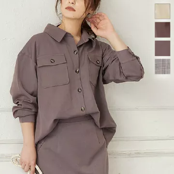 ゆるシルエットシャツ [C5012]