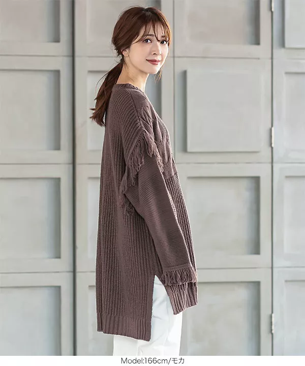 メイフラワー Tory Burch ニット チュニック クルーネックニットチュニック レディース メール便不可 – coca公式ストア