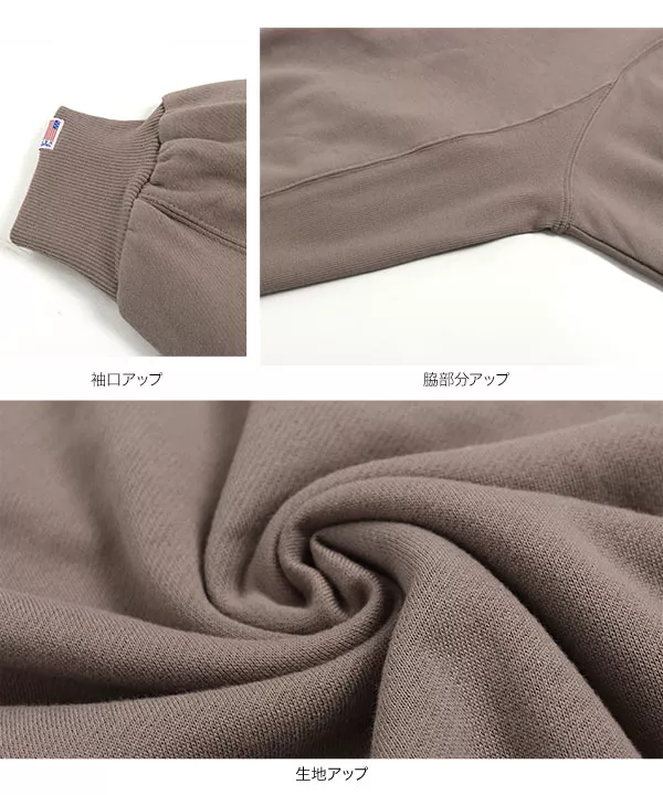 [ USAコットン ]裏起毛ビッグスリーブトップス [C5079]   　