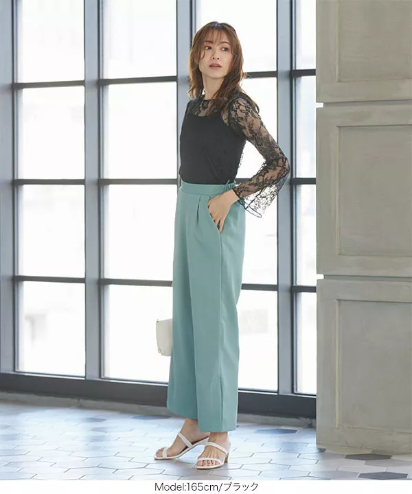 インナー付レースブラウス [C5098]   　