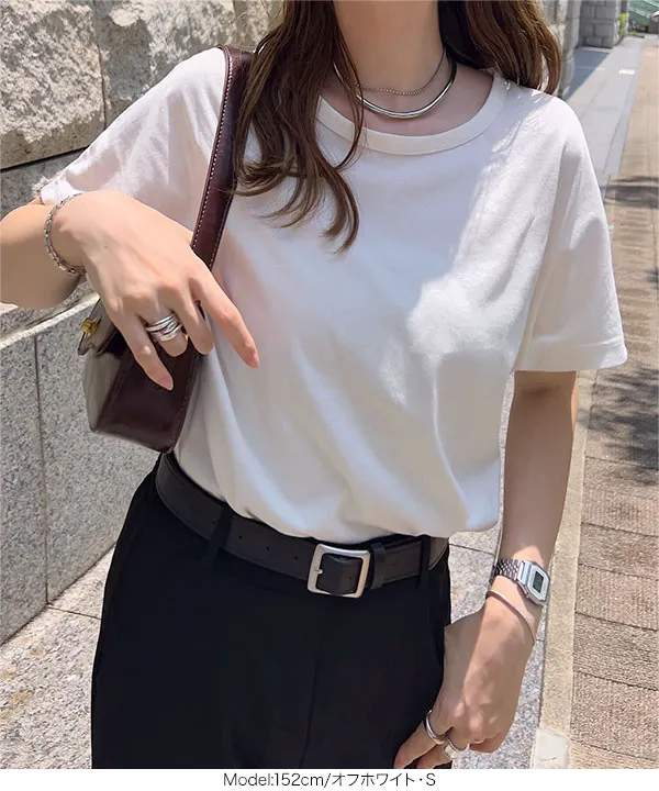 [ 選べる3サイズ ] コットン100％シンプルTシャツ [C5106] | 今だけ特別価格＆送料無料！