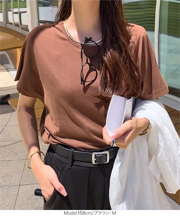 [ 選べる3サイズ ] コットン100％シンプルTシャツ [C5106] | 今だけ特別価格＆送料無料！