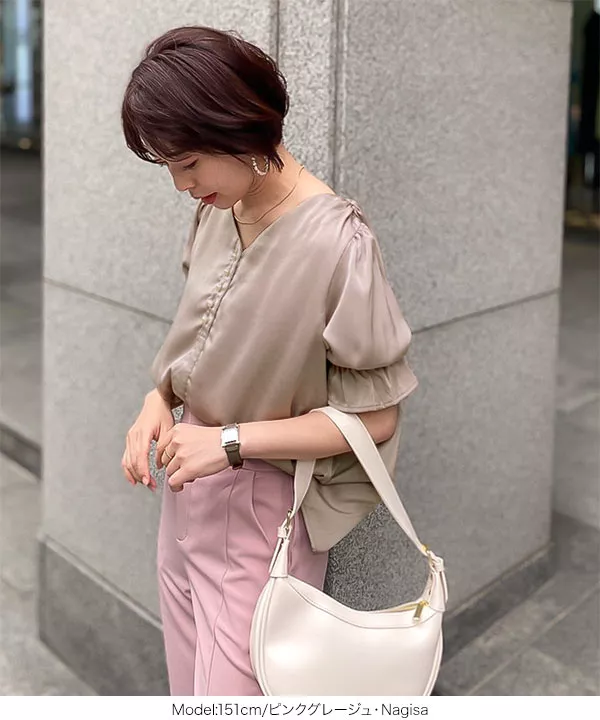 Nagisaさん Yuumiさんコラボ ] 2typeブラウス [C5385] | トップス全品