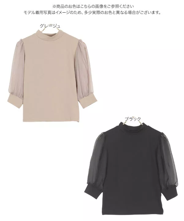 シアースリーブトップス [C5419] | トップス全品送料無料！2/20(金)18