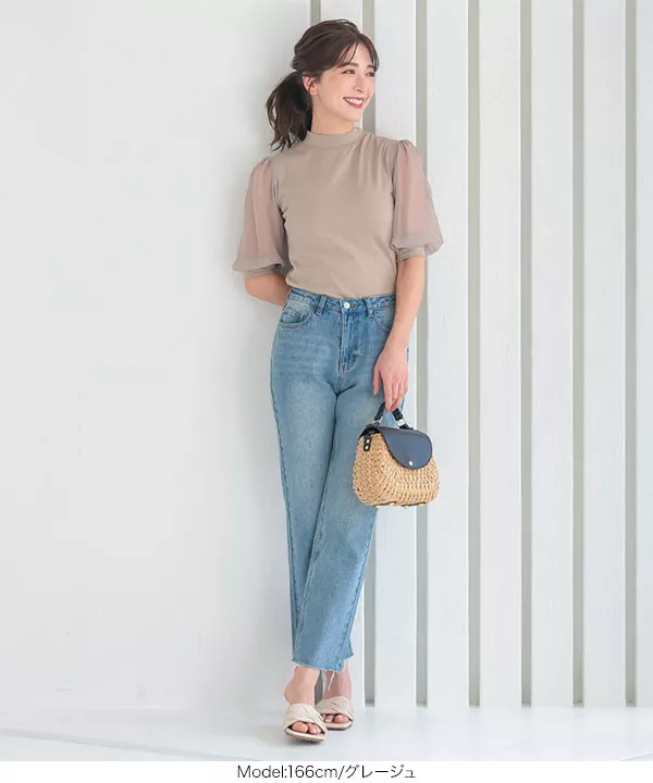 トップス HS1159 シアースリーブトップス [C5419] - レディースファッション通販