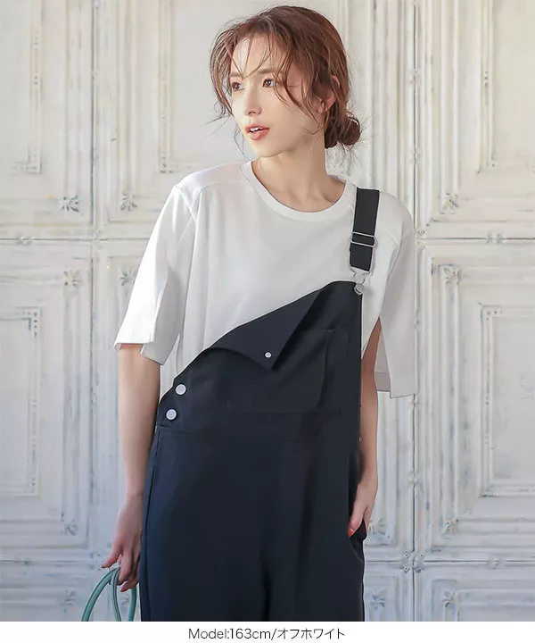 スリットスリーブTシャツ [C5426]   　