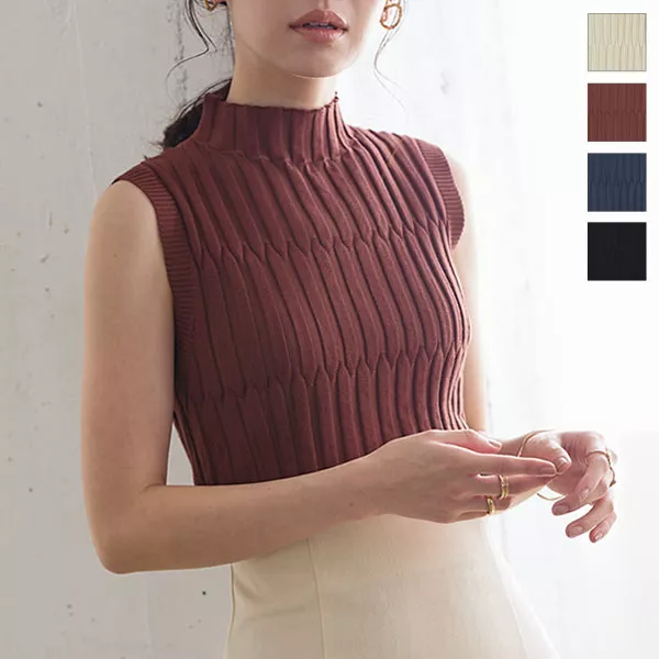 Mimosa3様 C6615 A.P.Cドロストランダムリブニット ランダムピッチ