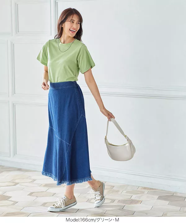 コットンベーシックTシャツ [C5525]   　