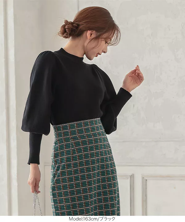 美品♡Drawer♡パフスリーブニット 楽天市場】drawerドゥロワー パフスリーブニット（レディース