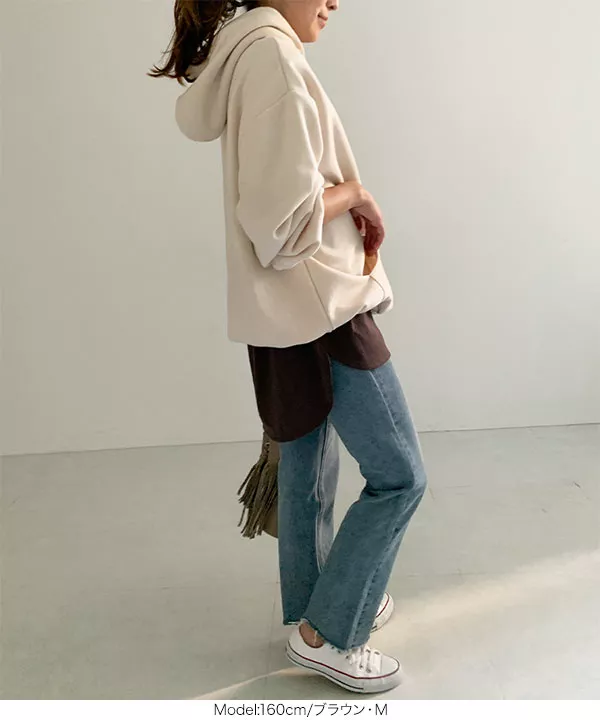 ラウンドヘムビッグチュニックTシャツ [C5533]   　 | トップス全品送料無料！9/11(金)18:00〜9/14(月)朝11:59まで