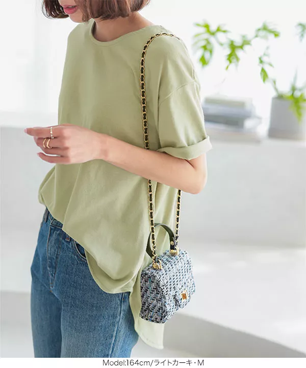 ラウンドヘムビッグチュニックTシャツ [C5533]   　 | トップス全品送料無料！9/11(金)18:00〜9/14(月)朝11:59まで