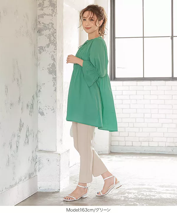 TUNIC DRESS / LADIES (Re) チュニックドレスレディース-