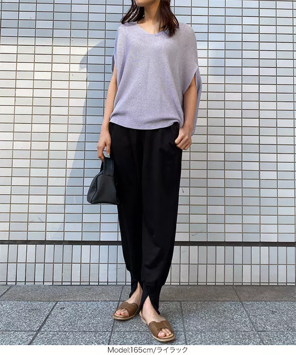 ビッグシルエットコクーンサマーニット [C5551]   　| SALE！