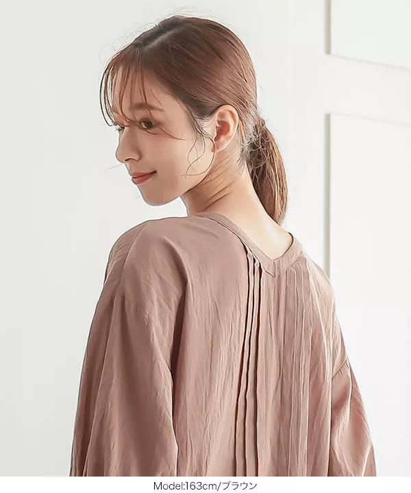 リラックスブラウス [C5558]   　 | トップス全品送料無料！9/11(金)18:00〜9/14(月)朝11:59まで