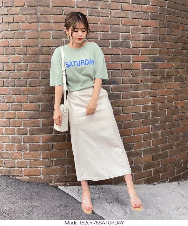 Day of the WeekロゴTシャツ [C5689] | トップス全品送料無料！9/11(金)18:00〜9/14(月)朝11:59まで